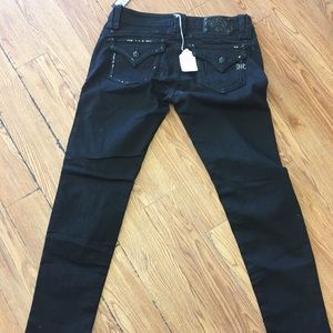 Miss me black skinny jeans