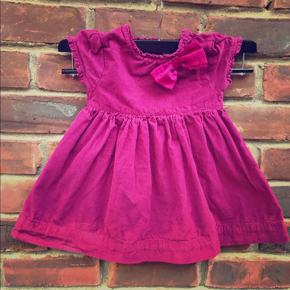 Toddler girl corduroy dress 24 mo/2T EUC!