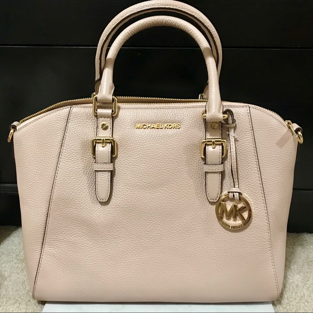 Brand NWT MK Ballet Large Ciara Satchel