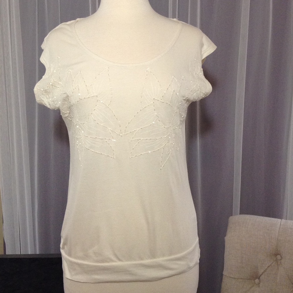 Elle Beaded Tee