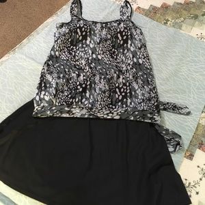 Grey/black swimwear 17