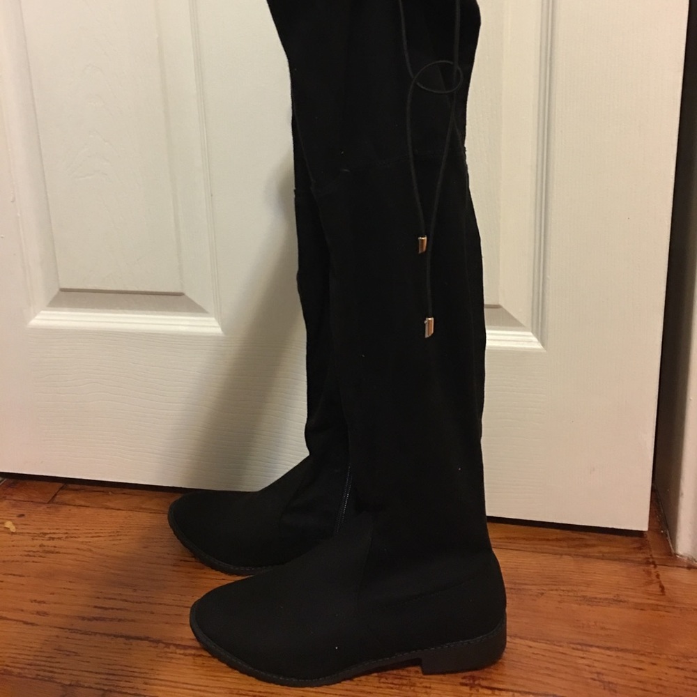 Over the knee Black boots