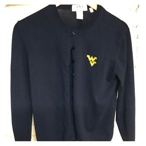 WVU women's cardigan