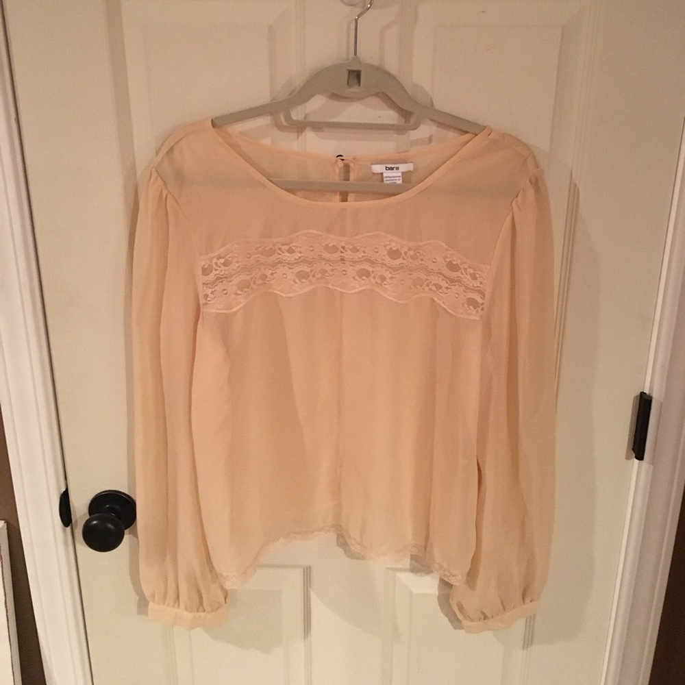 Peachy See Through Blouse 👄