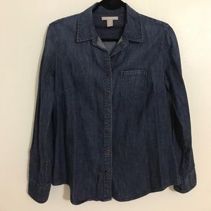 Banana Republic Chambray Top