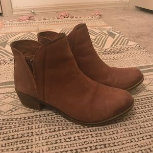 Lucky brand brenon booties