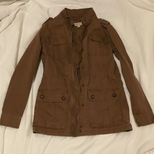Brown fall jacket