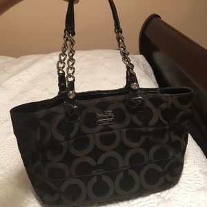 Used Coach purse, does have stains