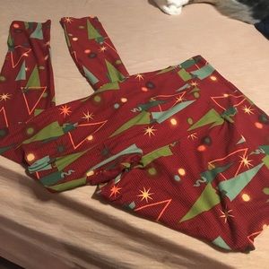 NWOT TC Christmas Lularoe leggings