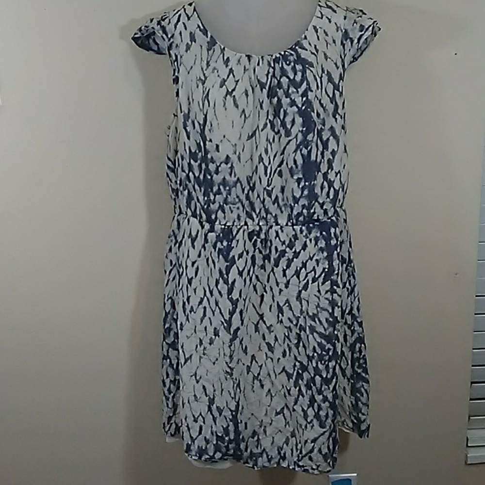 Gap blue & white dress