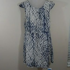 Gap blue & white dress