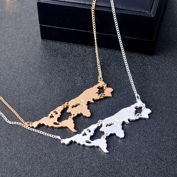 World Pendant Necklace - Picture 2 of 4