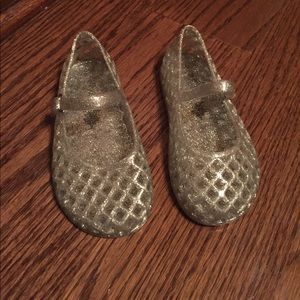 Silver glitter jellies