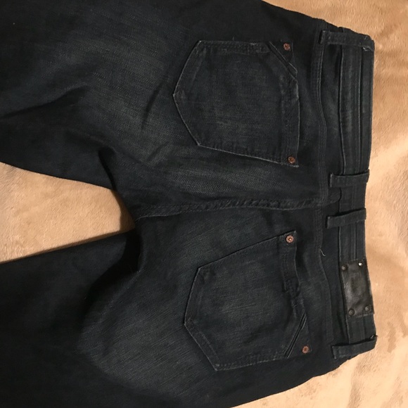 Buckle dark wash skinny jeans - Picture 5 of 5