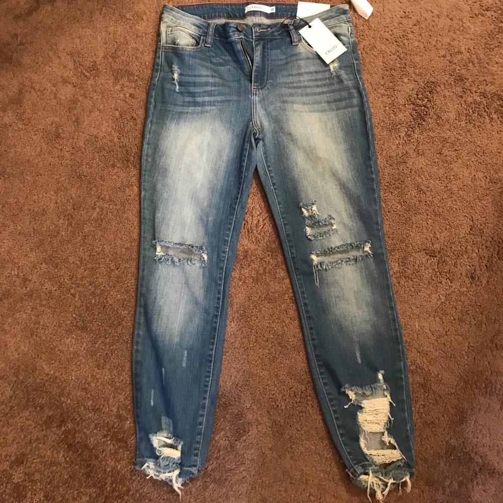 Cello destroyed jeans