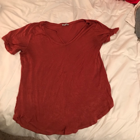 Strappy Front T-shirt - Picture 1 of 1