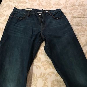 Straight leg jeans