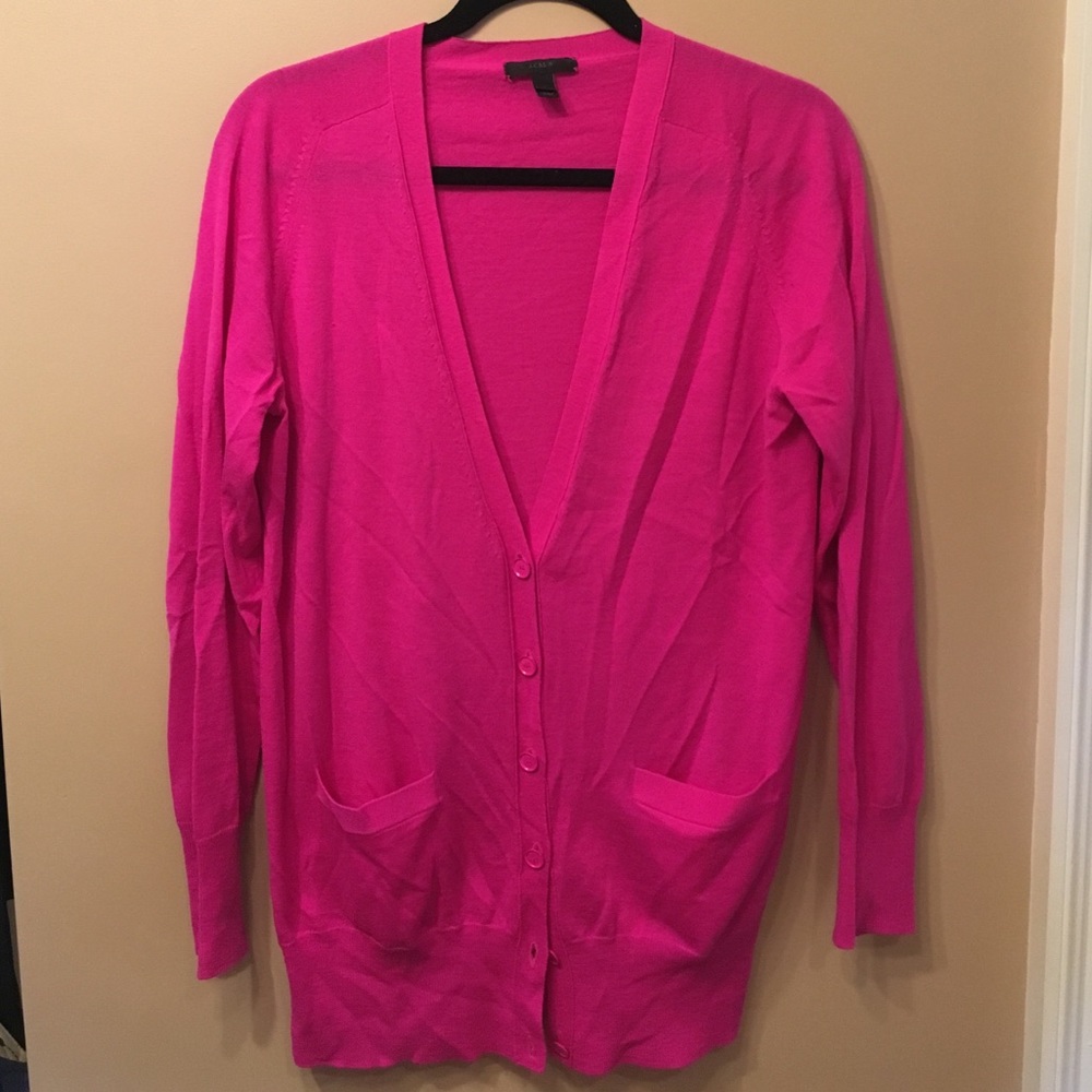 J. Crew Merino Wool Cardigan