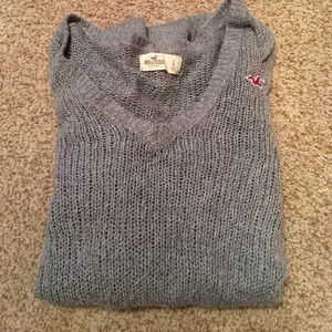Hollister gray sweater