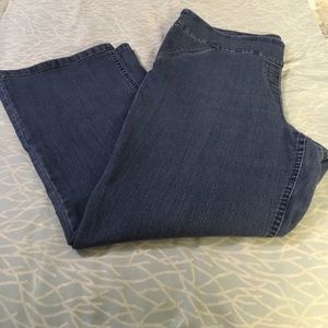 Westbound elastic waist jeans 18