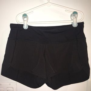 Lululemon speed shorts