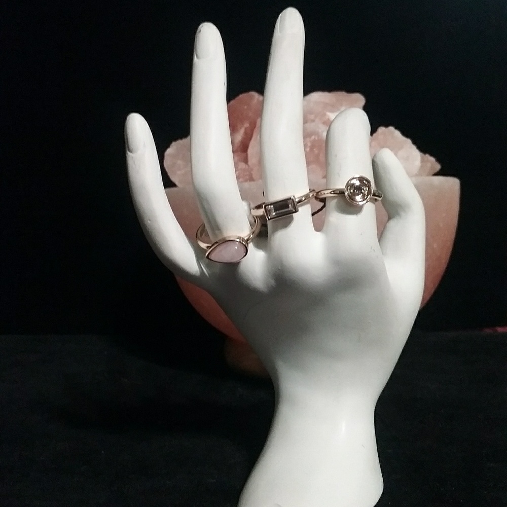 WHBM: Gld multi-stone trio