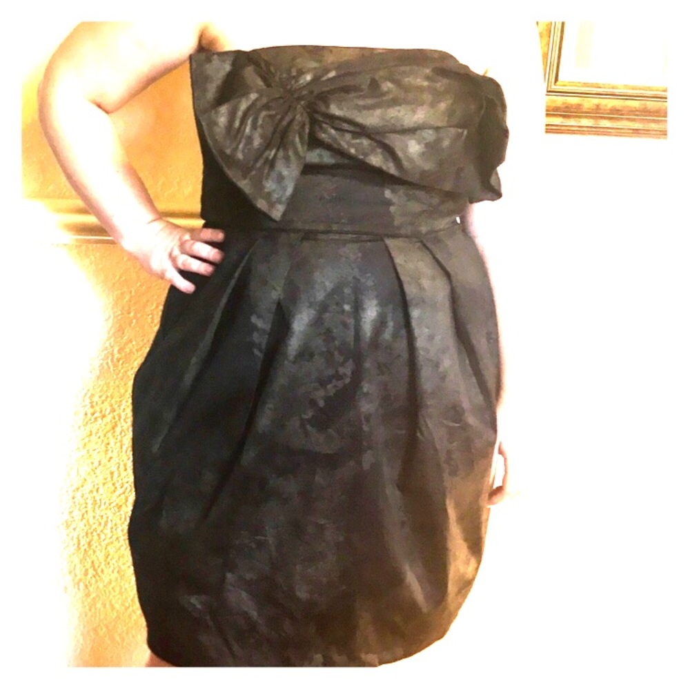 Nicole Miller black cocktail dress