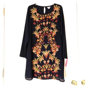 NWT✨ Navy Fall Dress