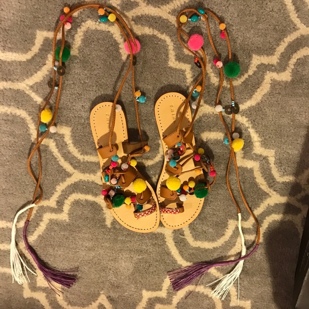 Aztec sandals - Picture 2 of 4