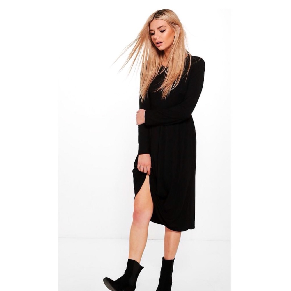 Black Midi Dress