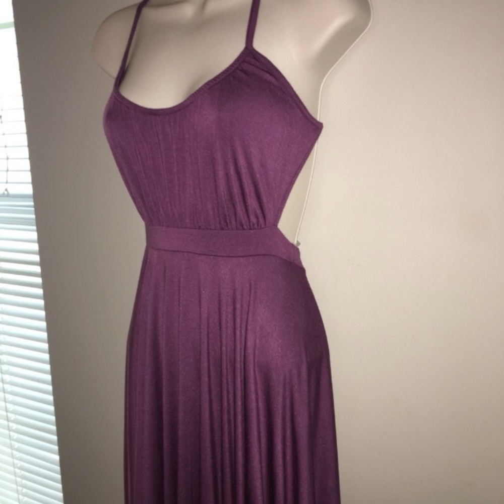 Beautiful open crisscross back Rachel Pally dress