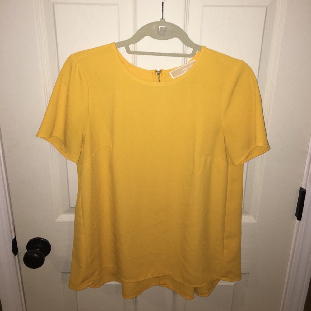 Mustard Yellow Blouse