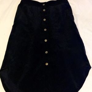 Navy skirt