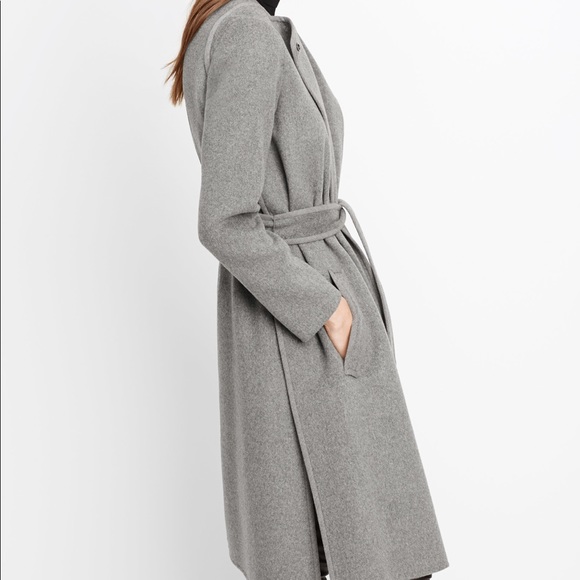 vince grey coat