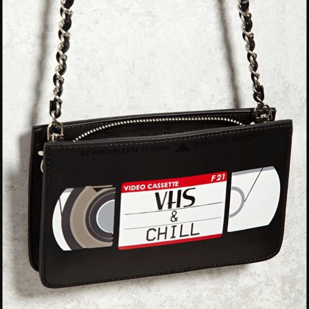 Forever21 VHS & Chill Crossbody Purse