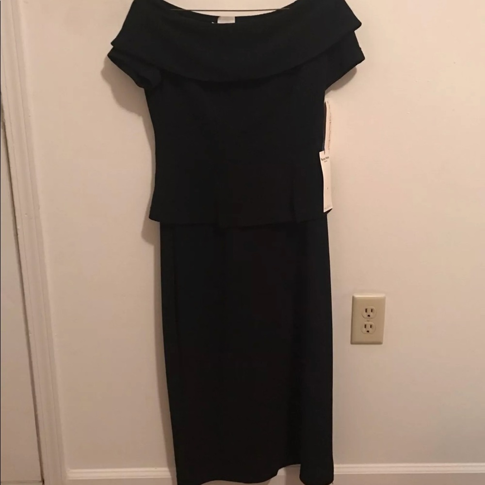 Nicole Studio BNWT Black dress