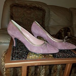 Dreamy mauve Impo suede pumps