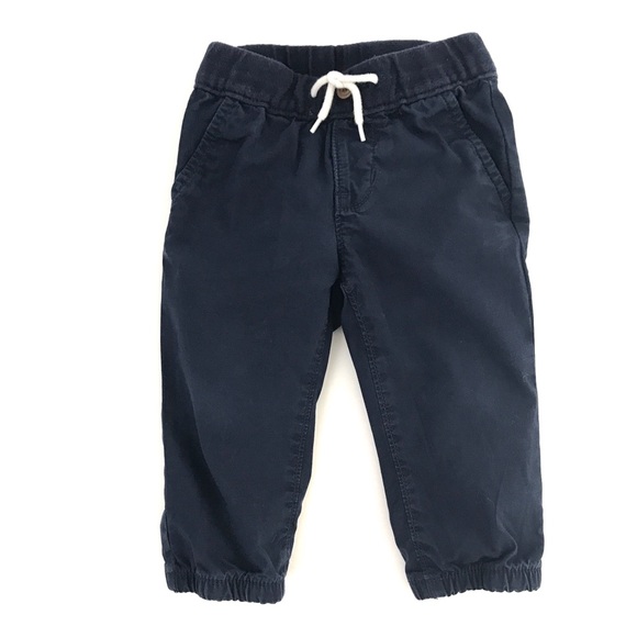 BabyGap Navy Joggers - Picture 2 of 8