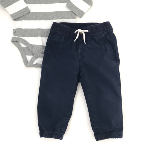 BabyGap Navy Joggers - Picture 8 of 8
