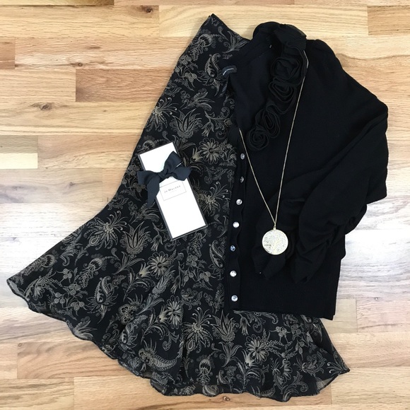 I.N.C. Rosette Cardigan Sweater - Picture 5 of 7