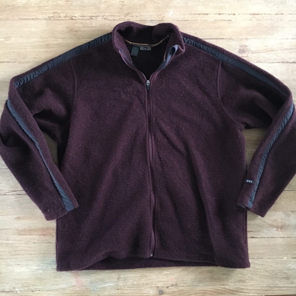 REI zip up fleece jacket