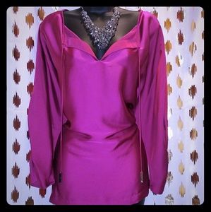 Michael Kors Plus size Hot Pink Top