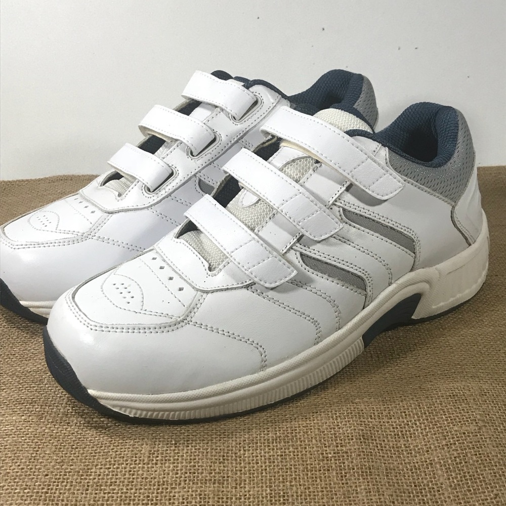 Mens 10 White Diabetic Walking Shoes Orthofeet