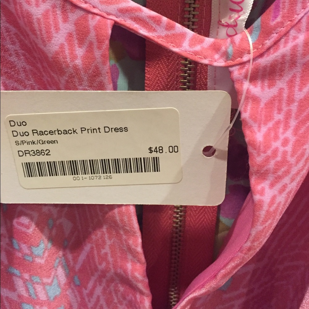 NEW Duo Racerback Print Dress - Picture 5 of 6