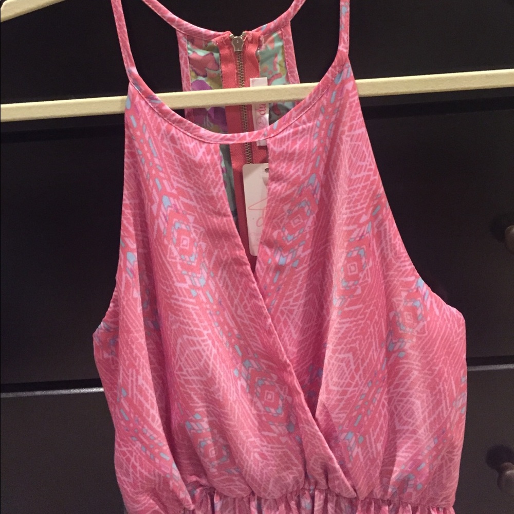 NEW Duo Racerback Print Dress - Picture 4 of 6