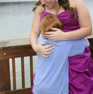 Beautiful full length formal ball gown. Prom dress