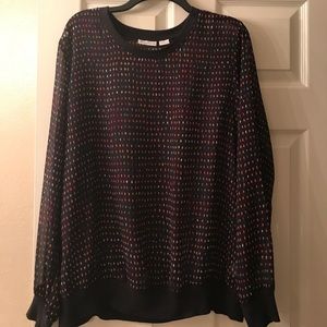 Liz Claiborne sheer top