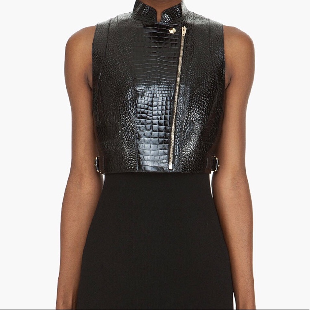 Alexander Wang Croc Embossed Vest