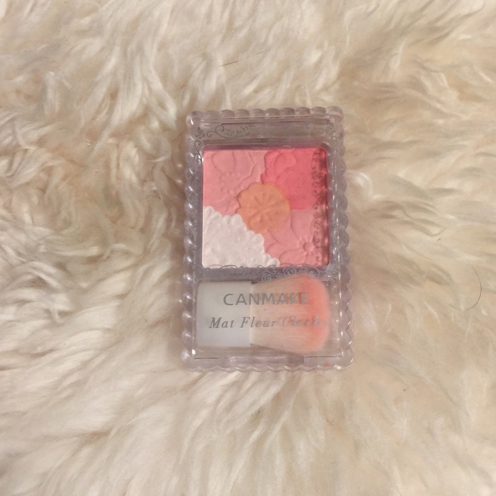 ❗️Bundle only❗️Canmake pink flower blush