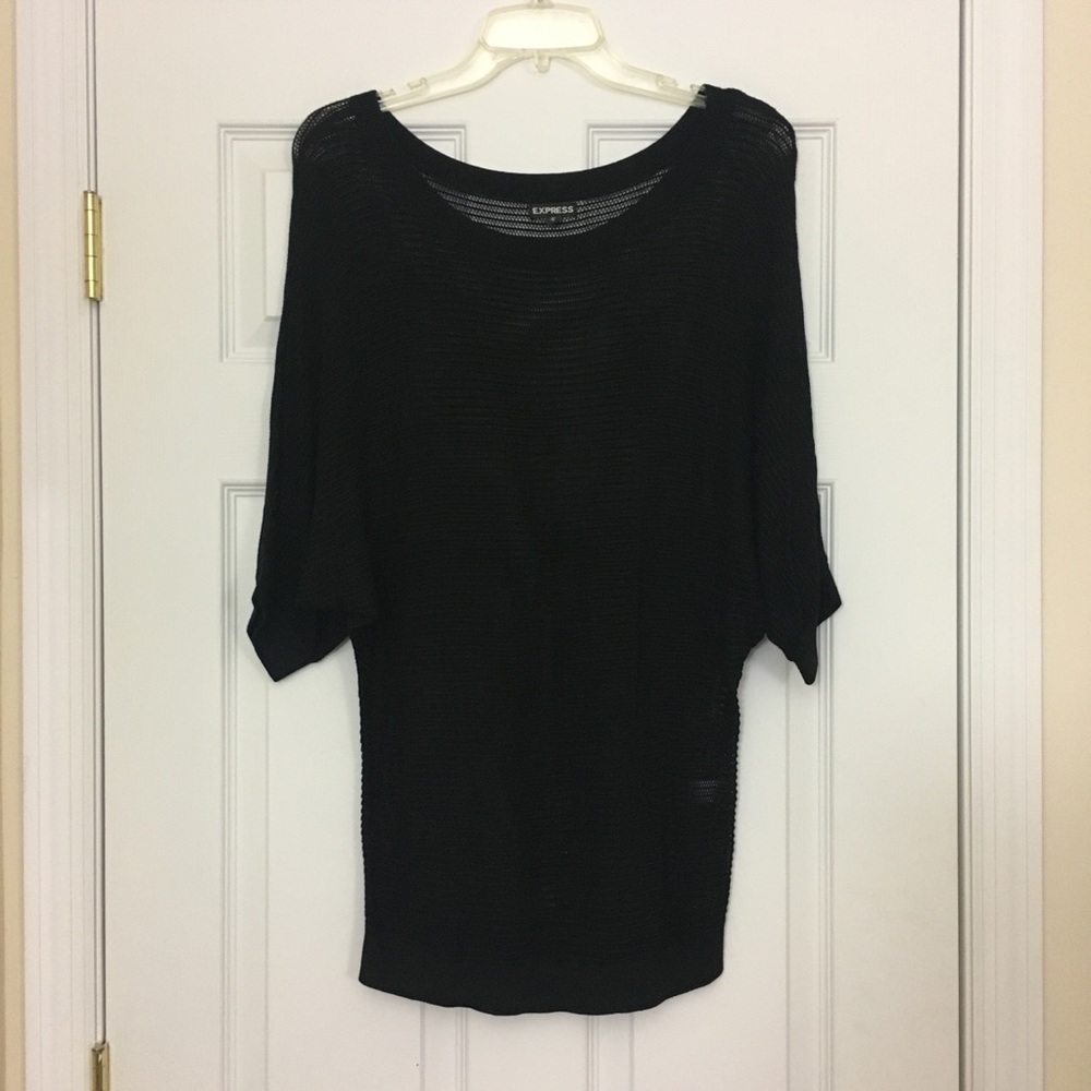 Express | open knit sweater - Picture 5 of 7